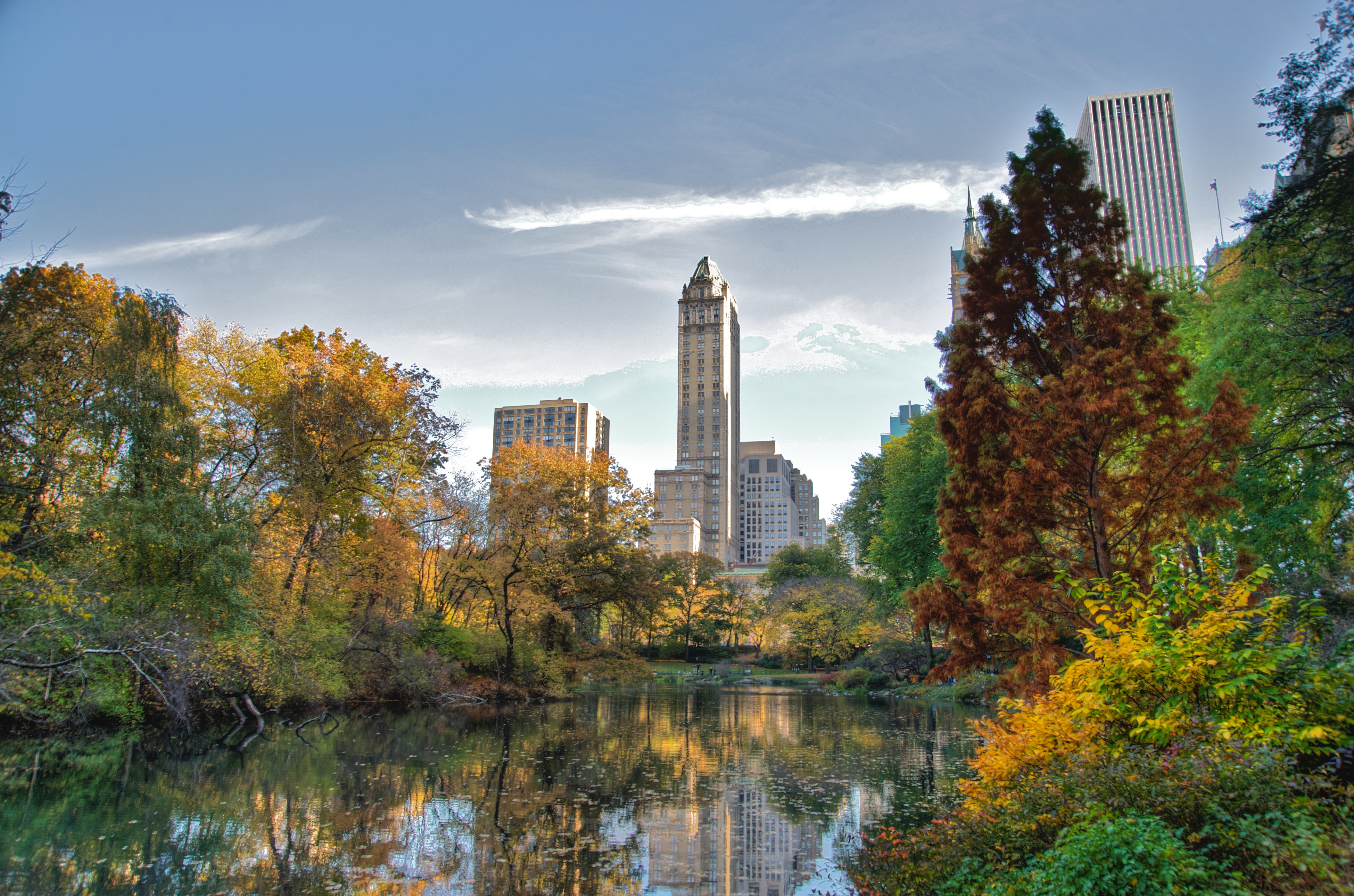 Central Park in Autumn