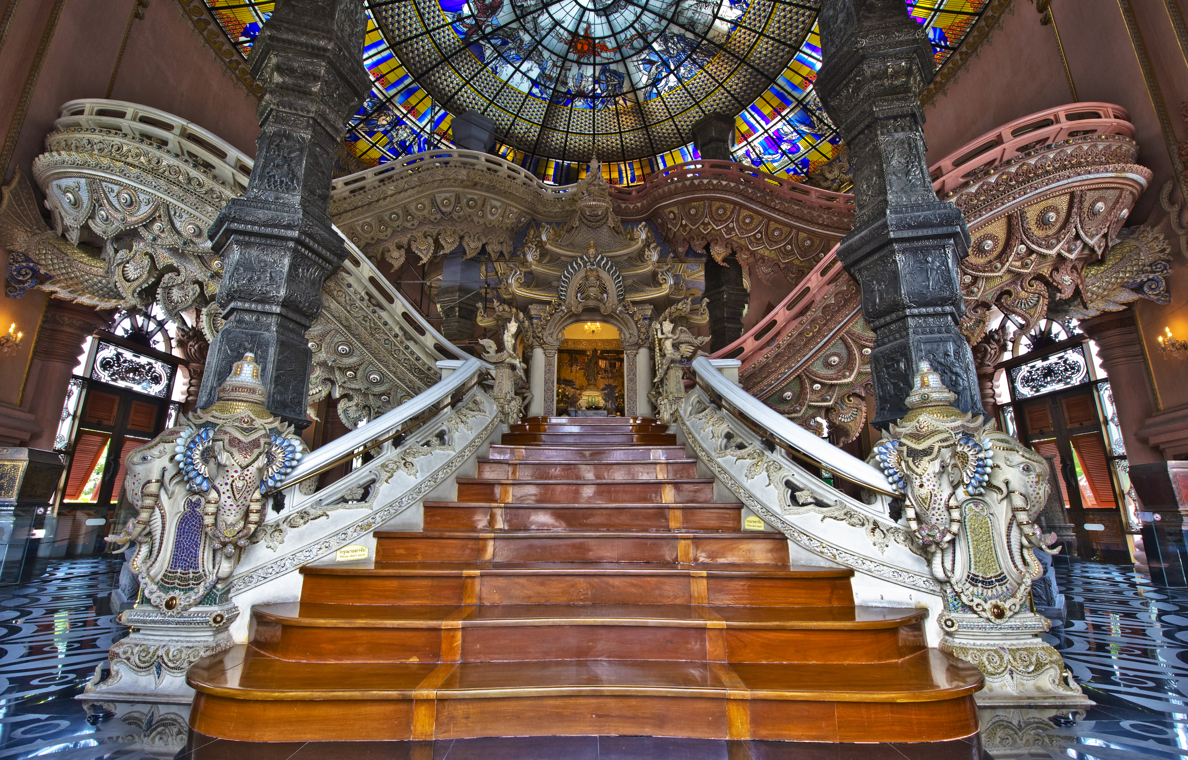 Interior of the Erawan Museum